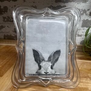 Vintage Mikasa Amore Crystal Picture Frame